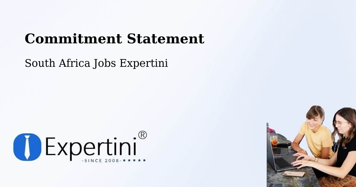 Corporate Commitment – Mtubatuba - South Africa Jobs Expertini
