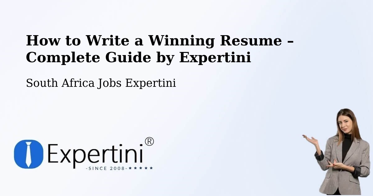 Resume Writing Guide for Job Seekers – Mtubatuba - Mtubatuba, South Africa Jobs Expertini